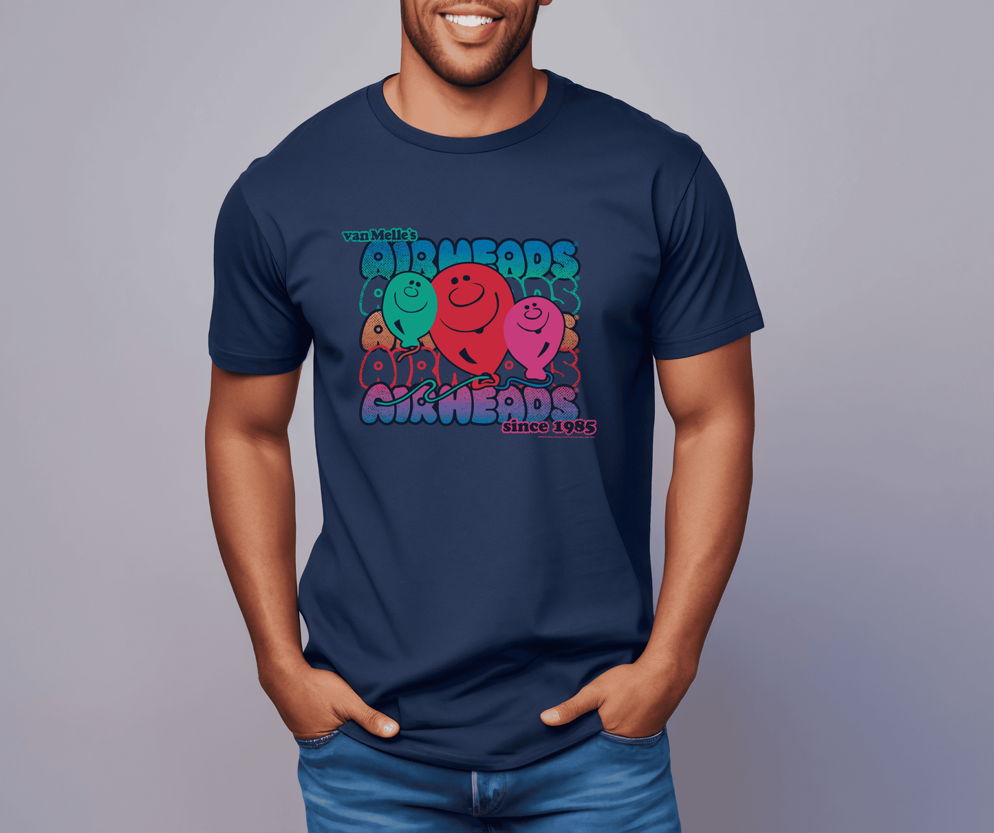 Airheads Retro 85 Brand Colors Tee: 3XL