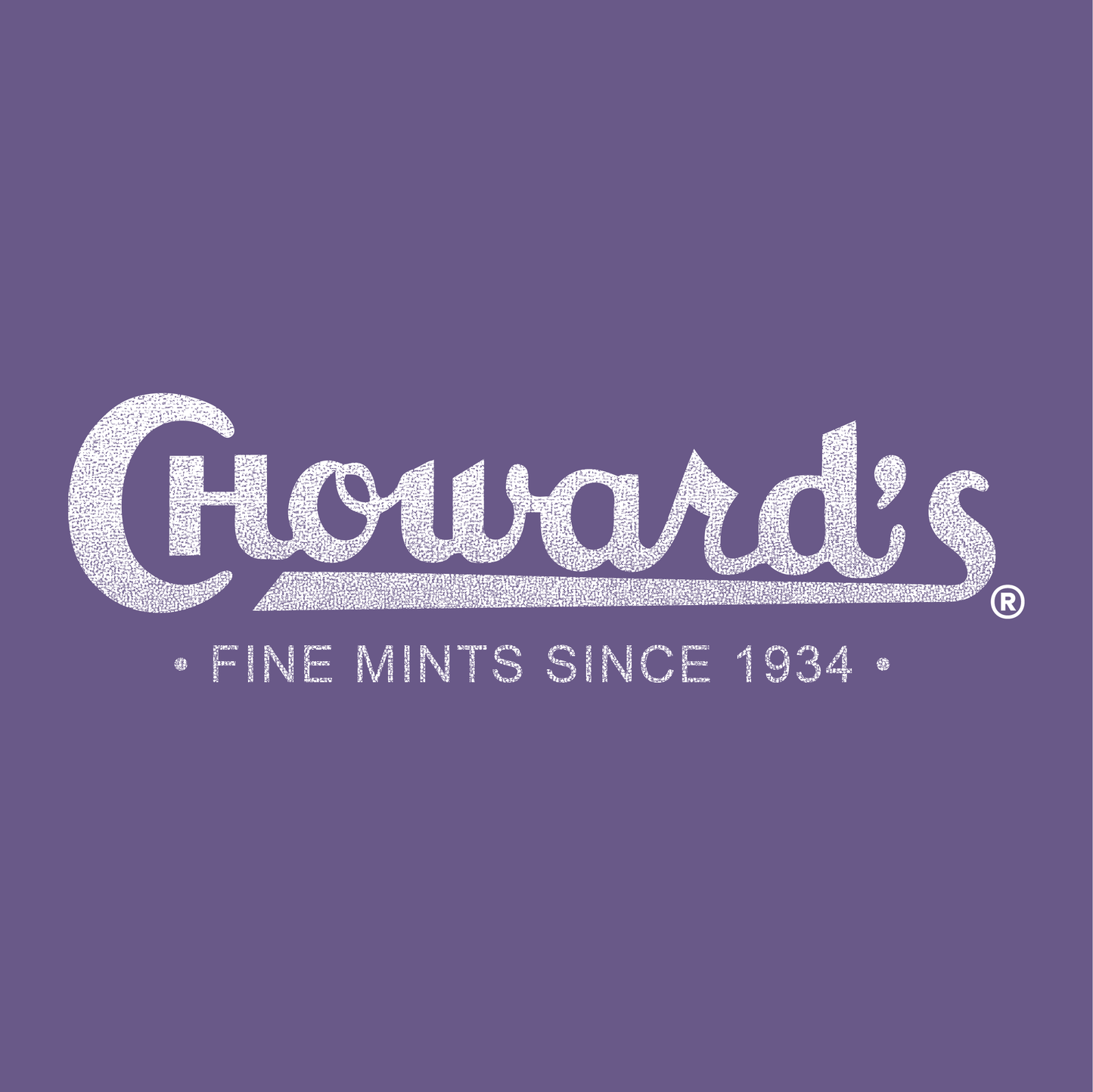 Choward's Violet Fine Mints Since 1934 Tee: 2XL