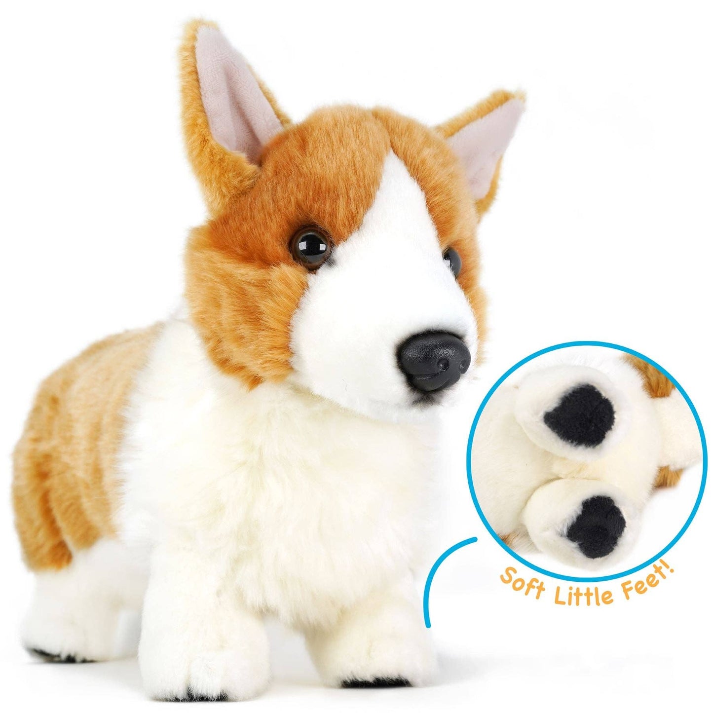 Carlotta the Corgi | 14 Inch Stuffed Animal Plush