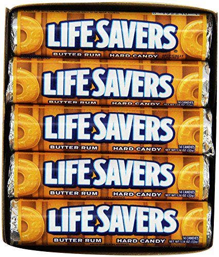 Life Savers Butter Rum Hard Candy