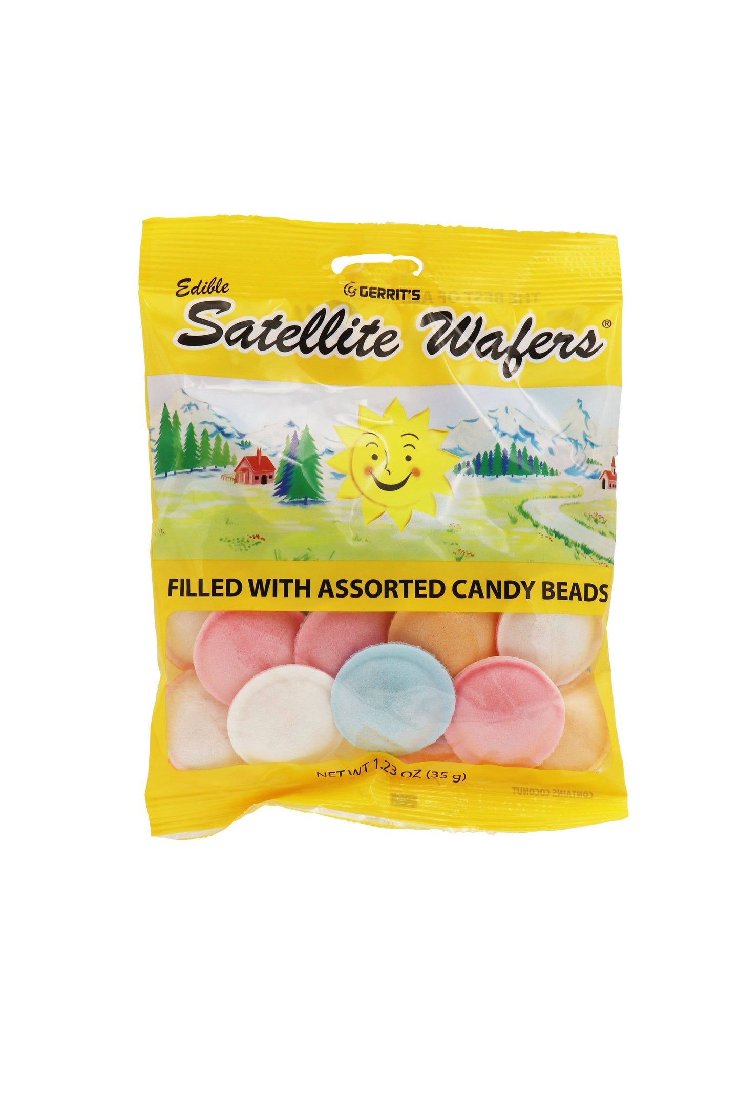 Satellite Wafers Candy