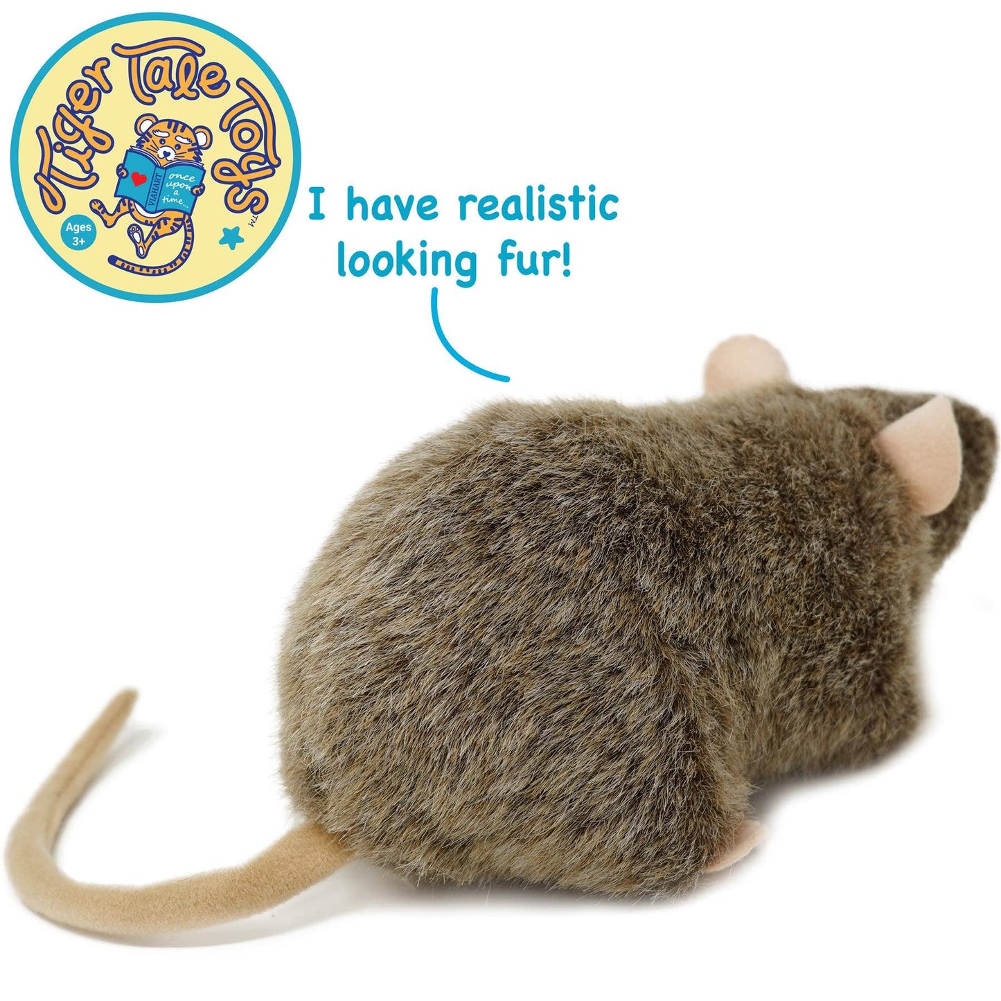 Reuben The Rat | 7 Inch Stuffed Animal Plush