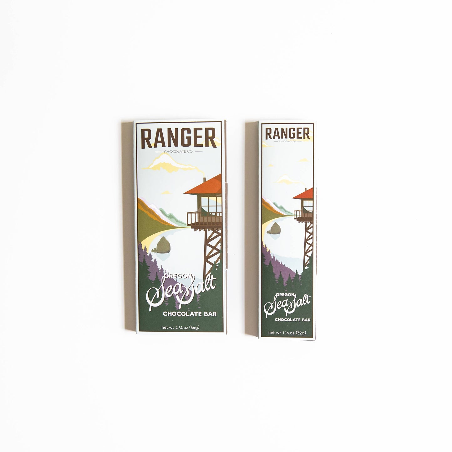 RANGER Oregon Sea Salt Chocolate Bar: 1 1/4 oz.