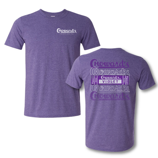 Choward's Violet Fine Mints Since 1934 Tee: 2XL