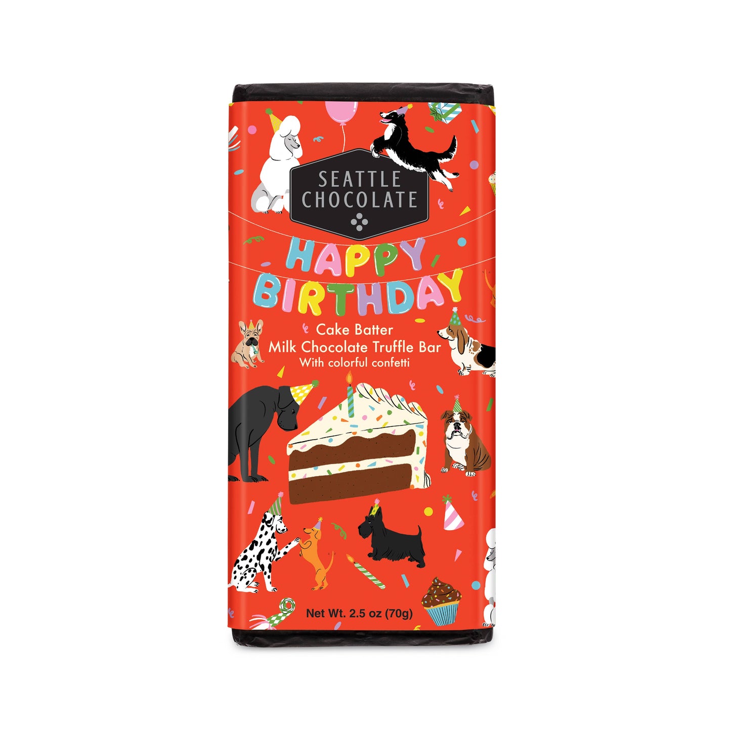 SEATTLE CHOCOLATE - Happy Birthday Truffle Bar